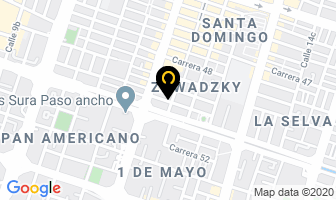 Mapa de Tapicería Armonia en Cali