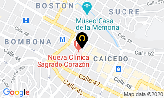 Mapa de Tapicería León en Medellín