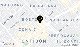 Mapa de Tapiceria Ramos en Bogotá D.C