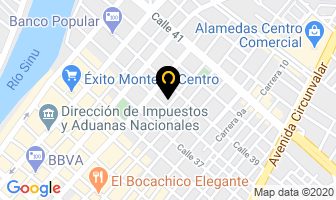Mapa de Tapicería Reyes en Montería