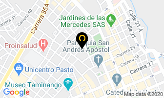 Mapa de Tapiceria Sparco en Pasto