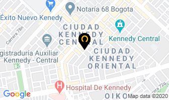 Mapa de Tapicerias Nervardo Hurtado en Bogotá D.C