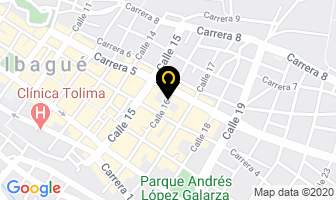 Mapa de Tapiero Rigoberto en Ibagué