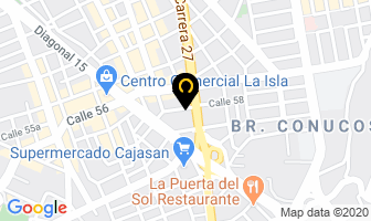 Mapa de Tapisander en Bucaramanga