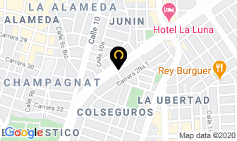 Mapa de Tapizados Toro en Cali