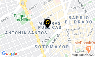 Mapa de Tarazona Diaz Marcel en Bucaramanga