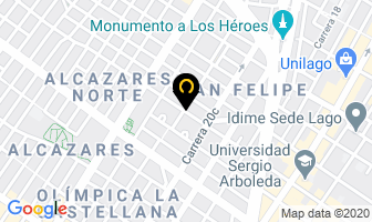 Mapa de Target Drive en Bogotá D.C