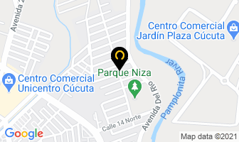 Mapa de Target Motos en Cúcuta