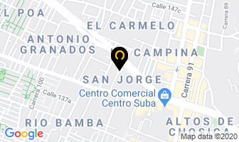 Mapa de Tarimas Y Carpas Para Eventos en Bogotá D.C