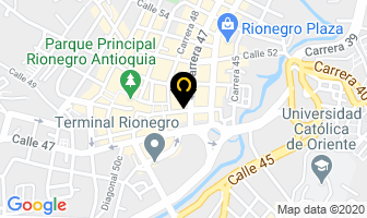 Mapa de Tarjetas Hojas Secas en Rionegro