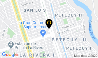 Mapa de Tarjetería Chepe & Matti en Cali