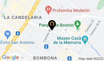 Mapa de Tarot Medellin en Medellín