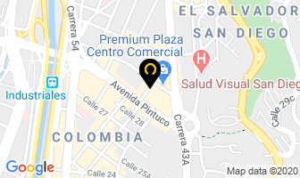 Mapa de Tarrao en Medellín