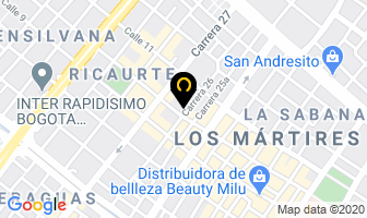 Mapa de Taua Body Spa en Bogotá D.C