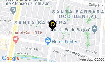 Mapa de Tawertech S.a. en Bogotá D.C