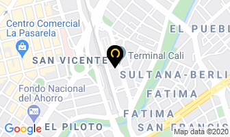 Mapa de Tax Central S.a. en Cali