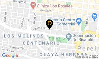 Mapa de Taxi A Su Servicio en Pereira