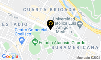 Mapa de Taxi Plus en Medellín