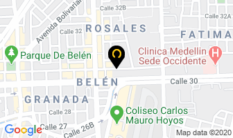 Mapa de Taxis Ltda. en Medellín