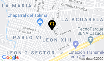 Mapa de Taxis Xua S.a en Soacha