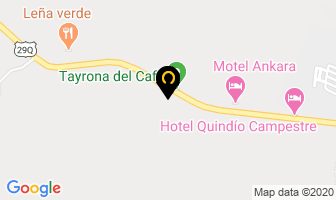 Mapa de Tayrona Del Cafe en Armenia