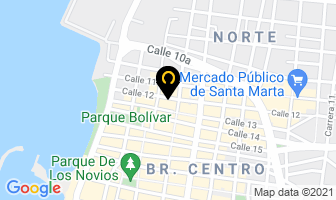 Mapa de Tayrona Spa en Santa Marta