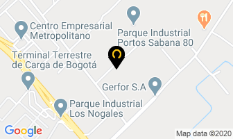Mapa de Tc Importaciones Ltda. en Cota