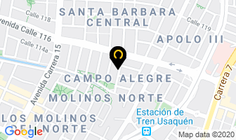 Mapa de T&c Seguridad Electronica en Bogotá D.C