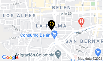 Mapa de Te Creo en Medellín
