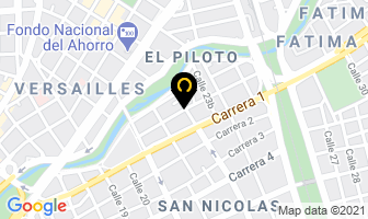 Mapa de Te Exhibe Ltda. en Cali