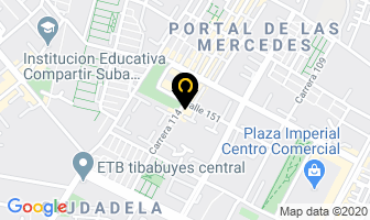 Mapa de Team & Business International en Bogotá D.C