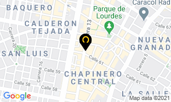 Mapa de Teatro De La Carrera en Bogotá D.C