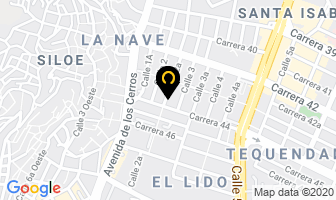 Mapa de Teatro El Telón en Cali