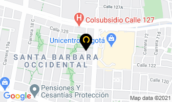 Mapa de Tec International Ltda. en Bogotá D.C