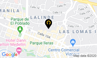 Mapa de Tech Advise en Medellín