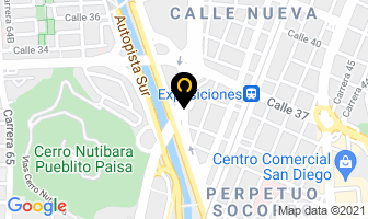 Mapa de Tech And Solve S.a en Medellín