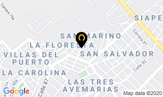 Mapa de Tech-distribuciones Ltda. en Barranquilla