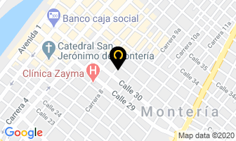 Mapa de Tech-médica Equipos Médicos en Montería
