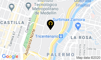 Mapa de Technic Service Ltda en Medellín