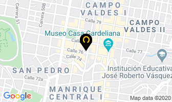 Mapa de Techos Y Canales en Medellín