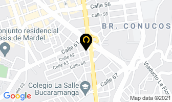 Mapa de Tecnaire Ltda. en Bucaramanga