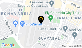 Mapa de Tecnam Colombia en Medellín