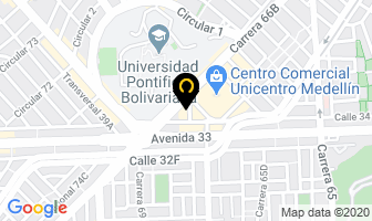 Mapa de Tecnedatos S.a.s. en Medellín