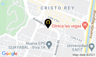 Mapa de Tecnelec De Antioquia S.a. en Medellín