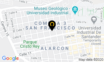 Mapa de Tecni Auto Guayas en Bucaramanga