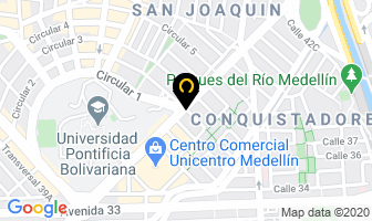 Mapa de Tecni Bike en Medellín
