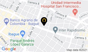 Mapa de Tecni Bikes en Ibagué