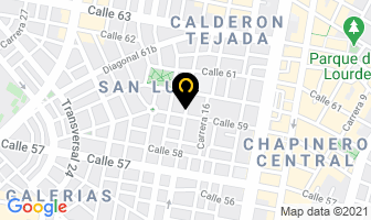 Mapa de Tecni Cocinas Ospinas Ltda. en Bogotá D.C