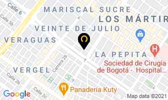 Mapa de Tecni-compresores Industriales en Bogotá D.C