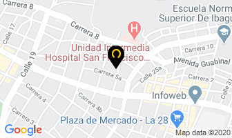 Mapa de Tecni cromados ibagué en Ibagué